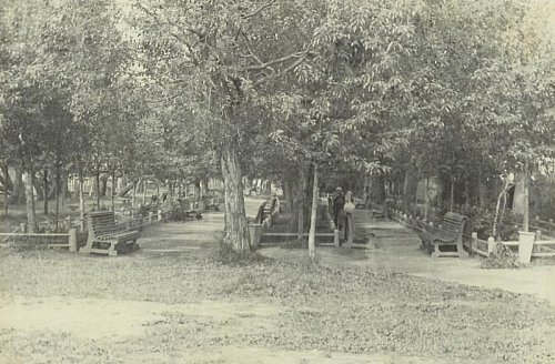 Себежский парк в 1950 годы