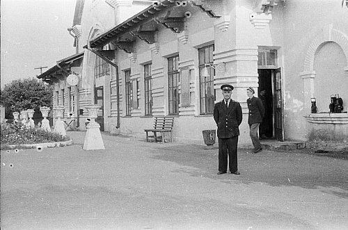 Себежский вокзал в 60-70 годах